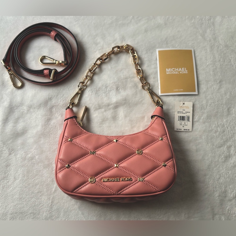 Michael Kors Cora Mini Zip Pouchette